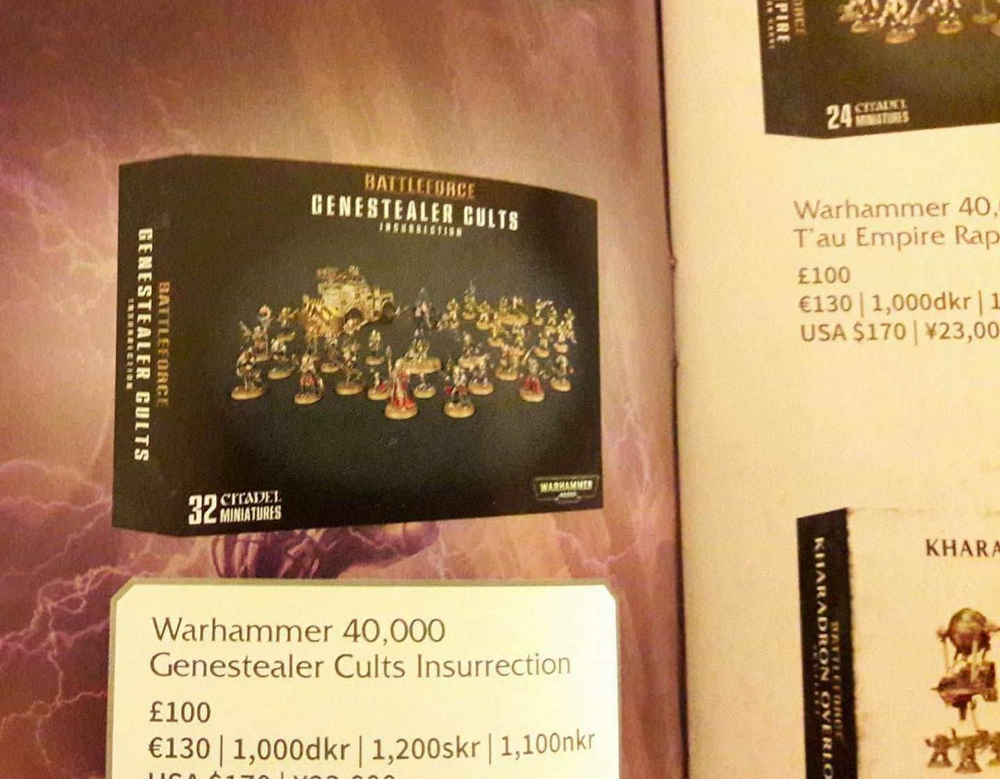 Another Xmas bundle box spotted- Genestealer Cults!