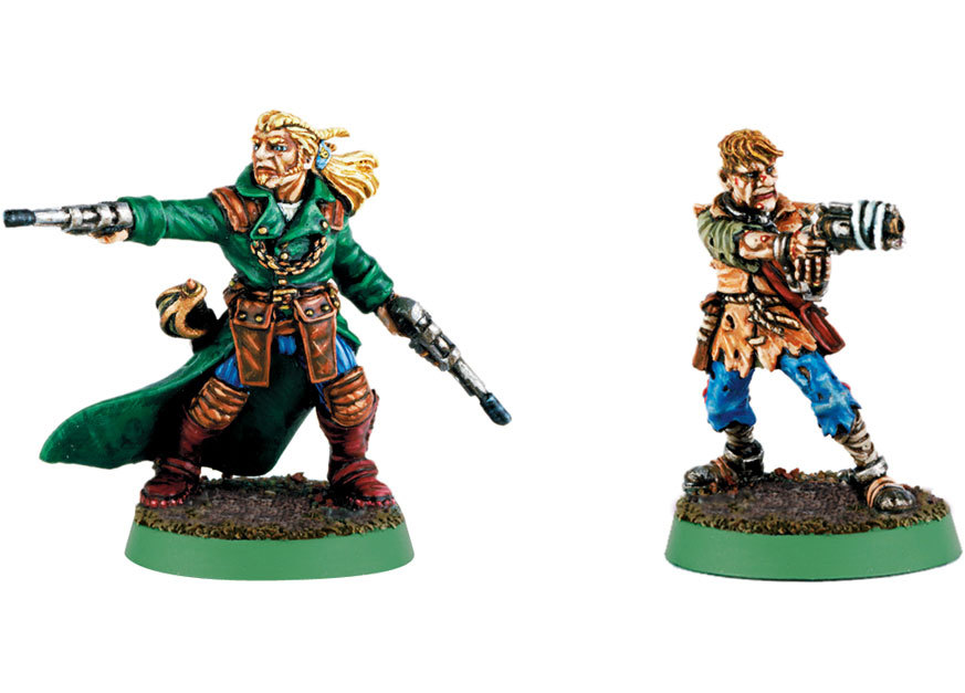 Necromunda Made to Order: Mad Donna, Kal Jerico and Scabbs!