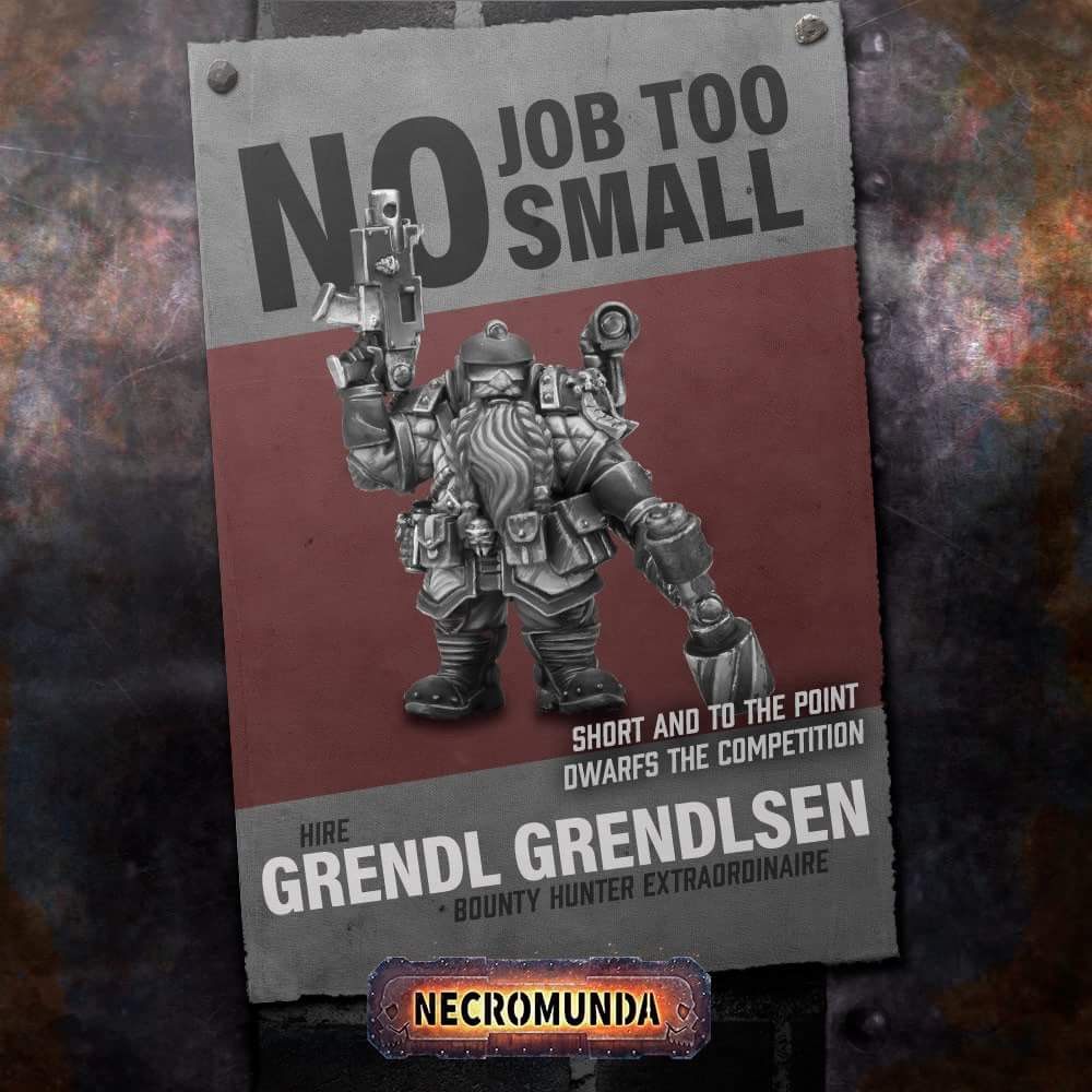 Necromunda Squat Mercenary up for Pre Order on Friday!