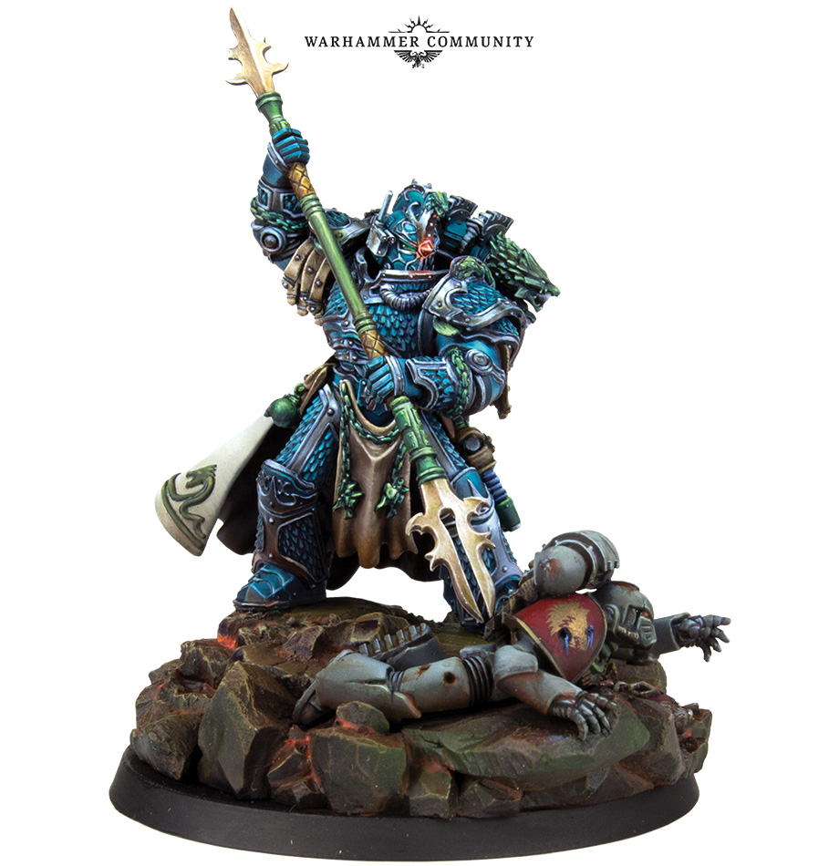 Alpharius – Primarch of the Alpha Legion out at Warhammer Fest