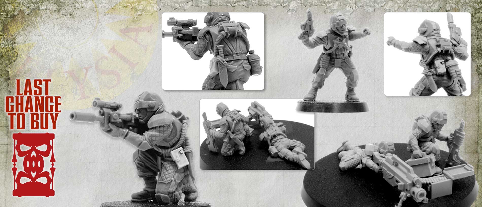 Forge World News – Elysian Drop Troops now “Last chance to buy” and Aurox Armoured Transport up for pre order!