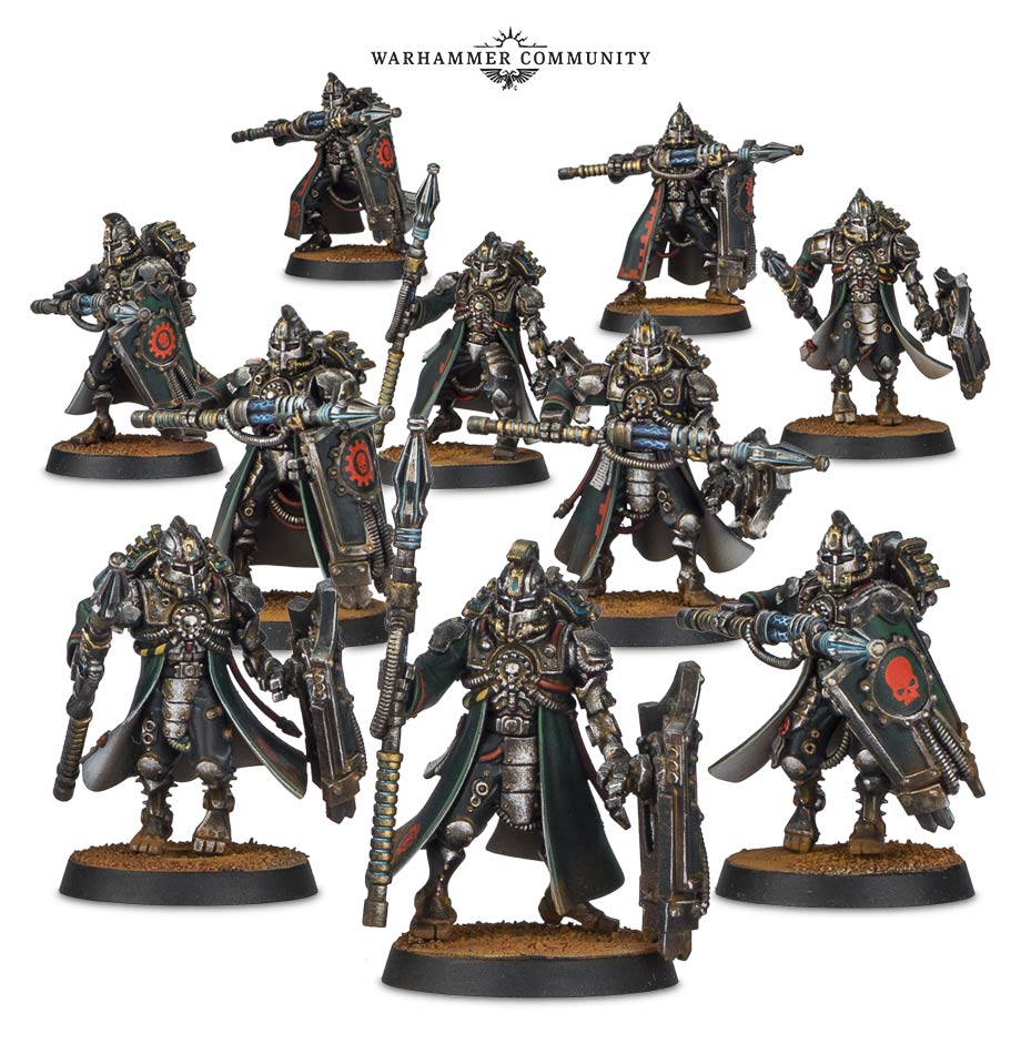 New Mechanicus rules for Titan Guard and Termite up from Forge World!