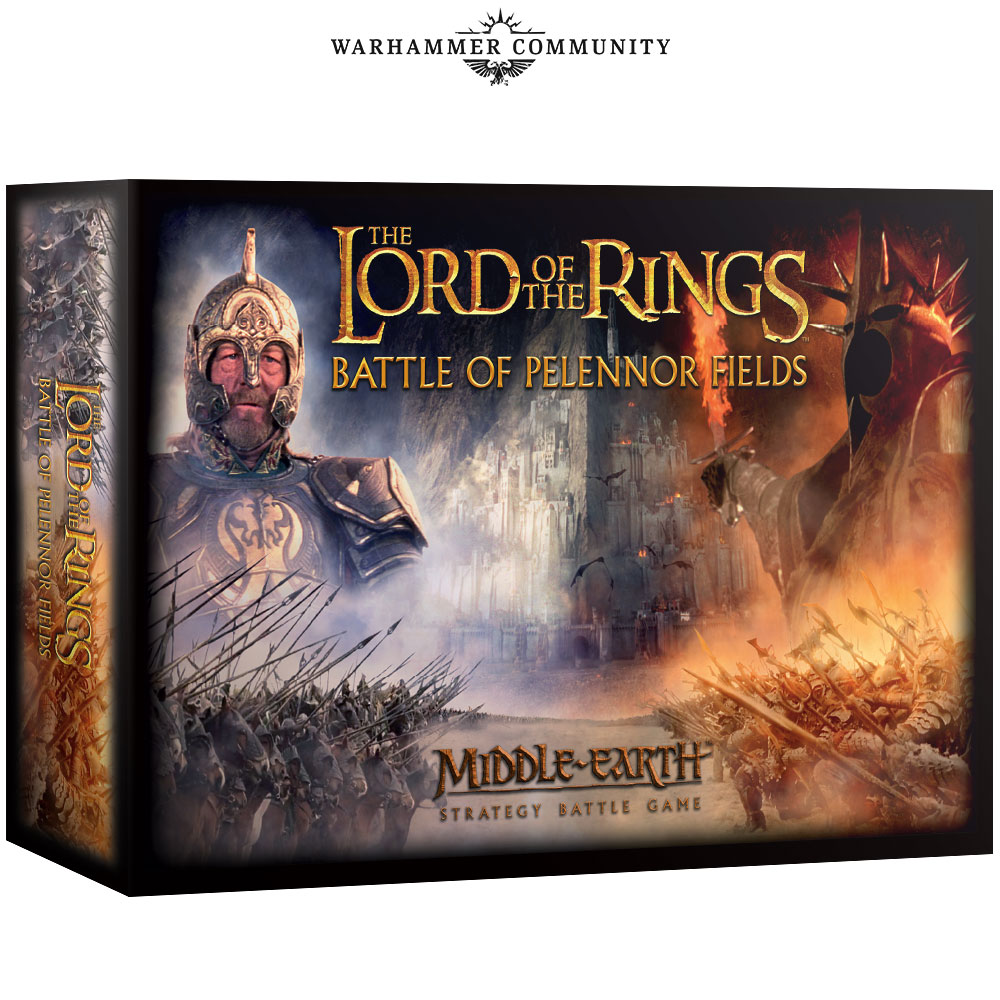 The Battle of Pelennor Fields Boxed Game Officially Announced! Out August!!