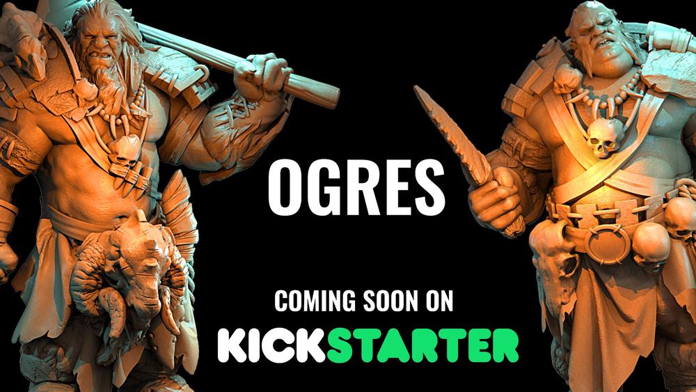 Atlantis Miniatures Ogre Kickstarter coming July 10th!