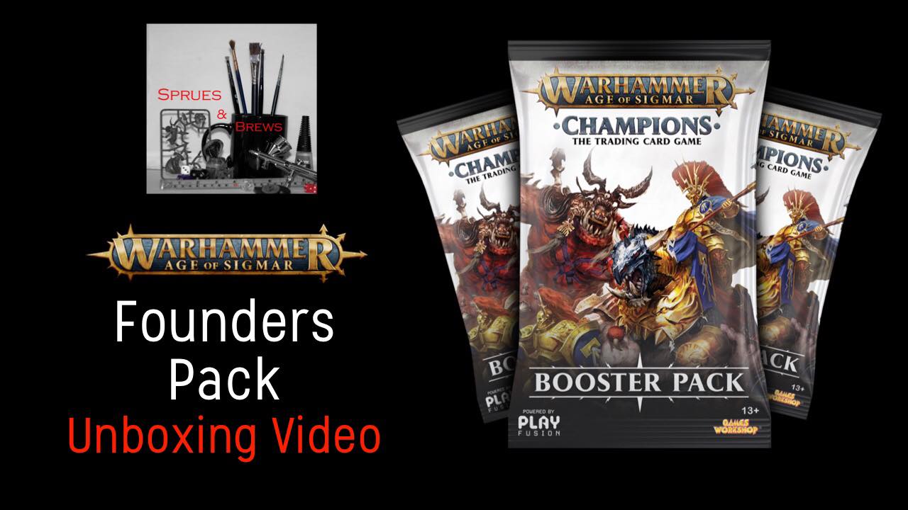 Warhammer Age of Sigmar Champions Founders Pack Unboxing