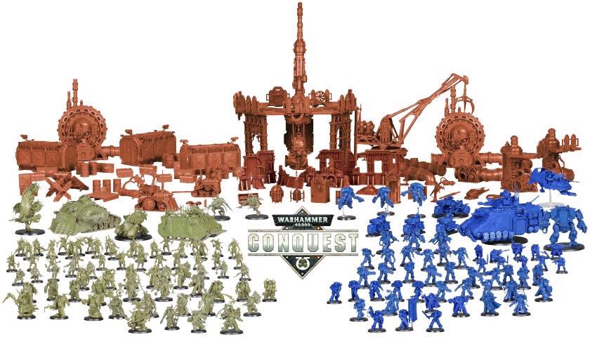 Everything you will get in Warhammer 40,000 Conquest