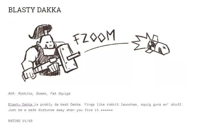 Squig Guns on the way for the new Ork Codex?
