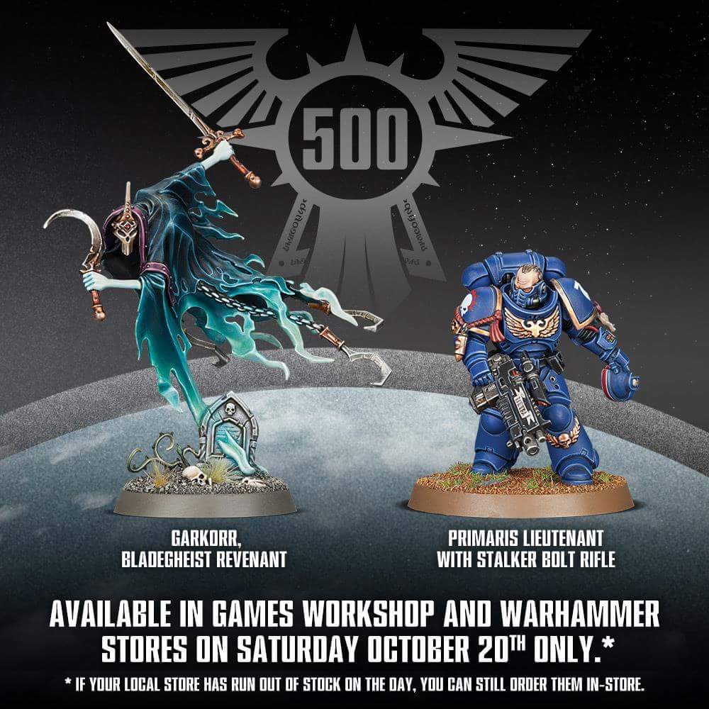 Exclusive 500th Store models revealed!
