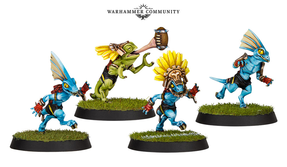 Blood Bowl Lizardmen – Gwaka’moli Crater Gators Coming Soon!