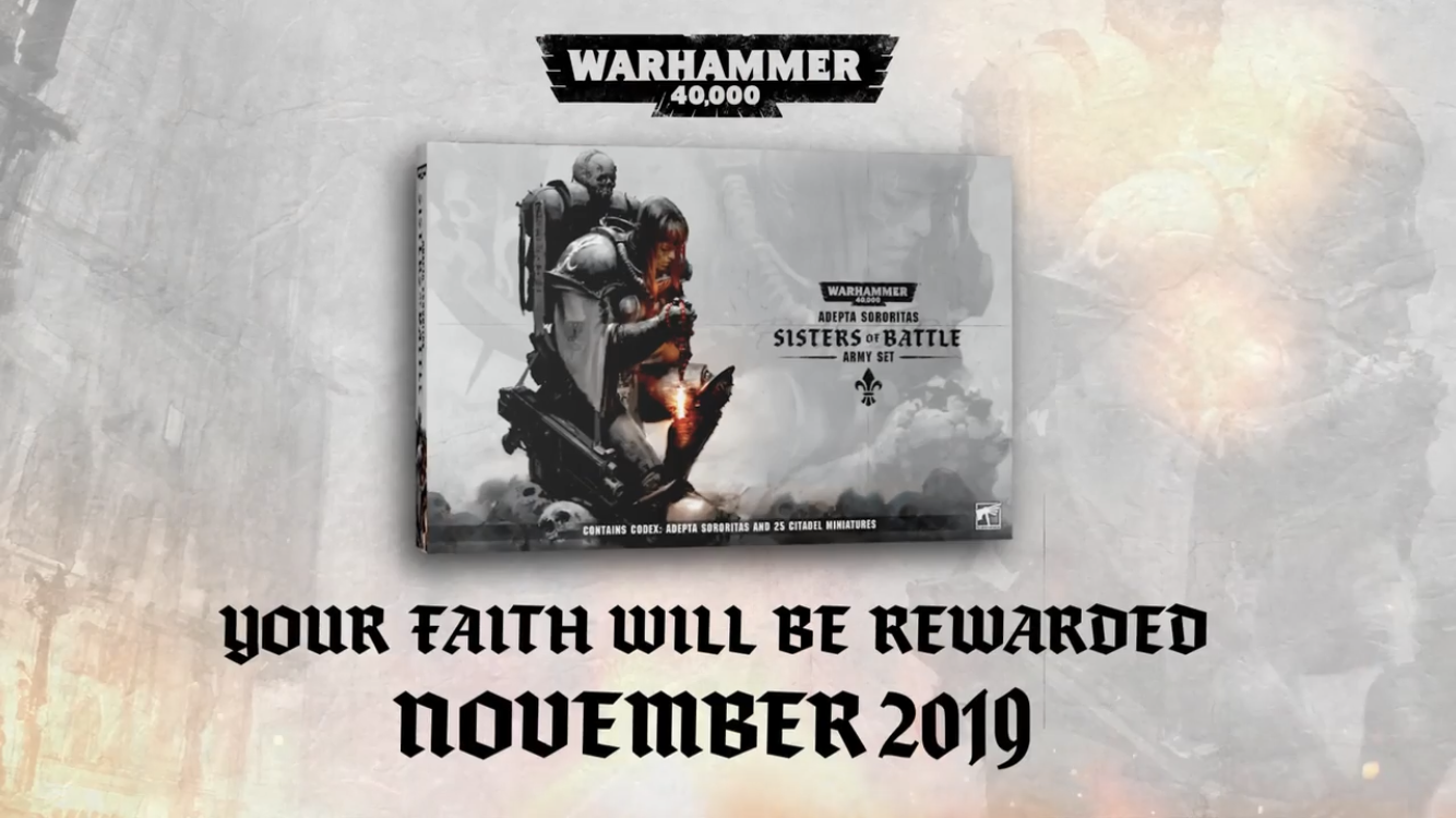 NOVA: Sisters of Battle Army Set, November Release