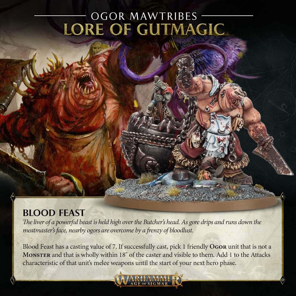 Ogor Mawtribes Magic Lores!