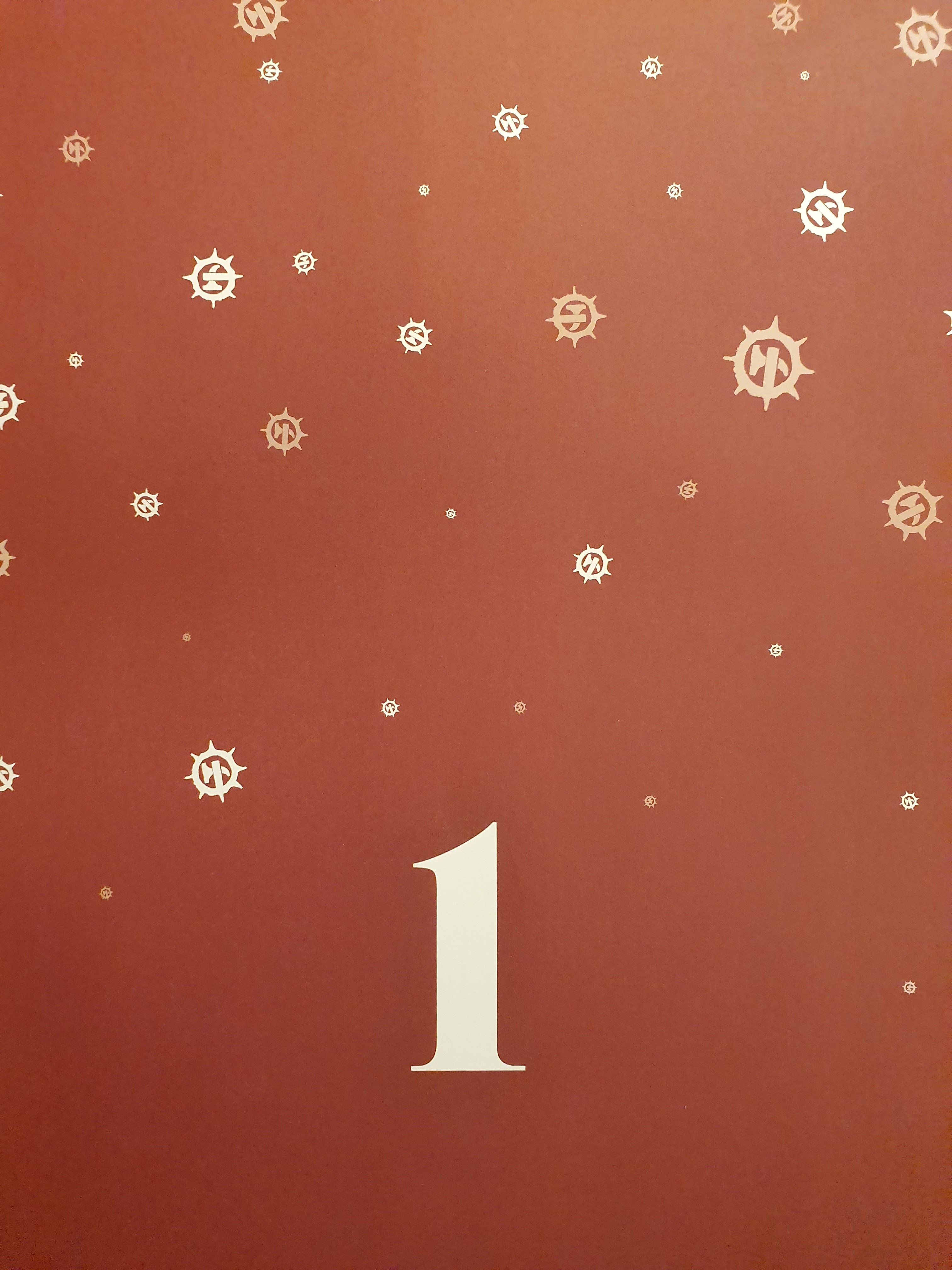 Day 1 – Black Library Advent Calendar 2019 Unboxing