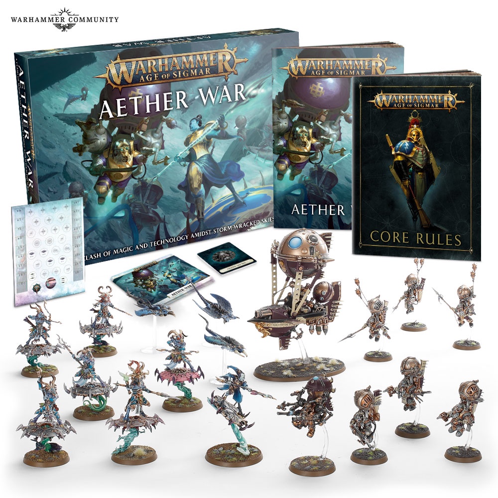 Unboxing Aether War – A Battle in the Skies for Warhammer Age of Sigmar