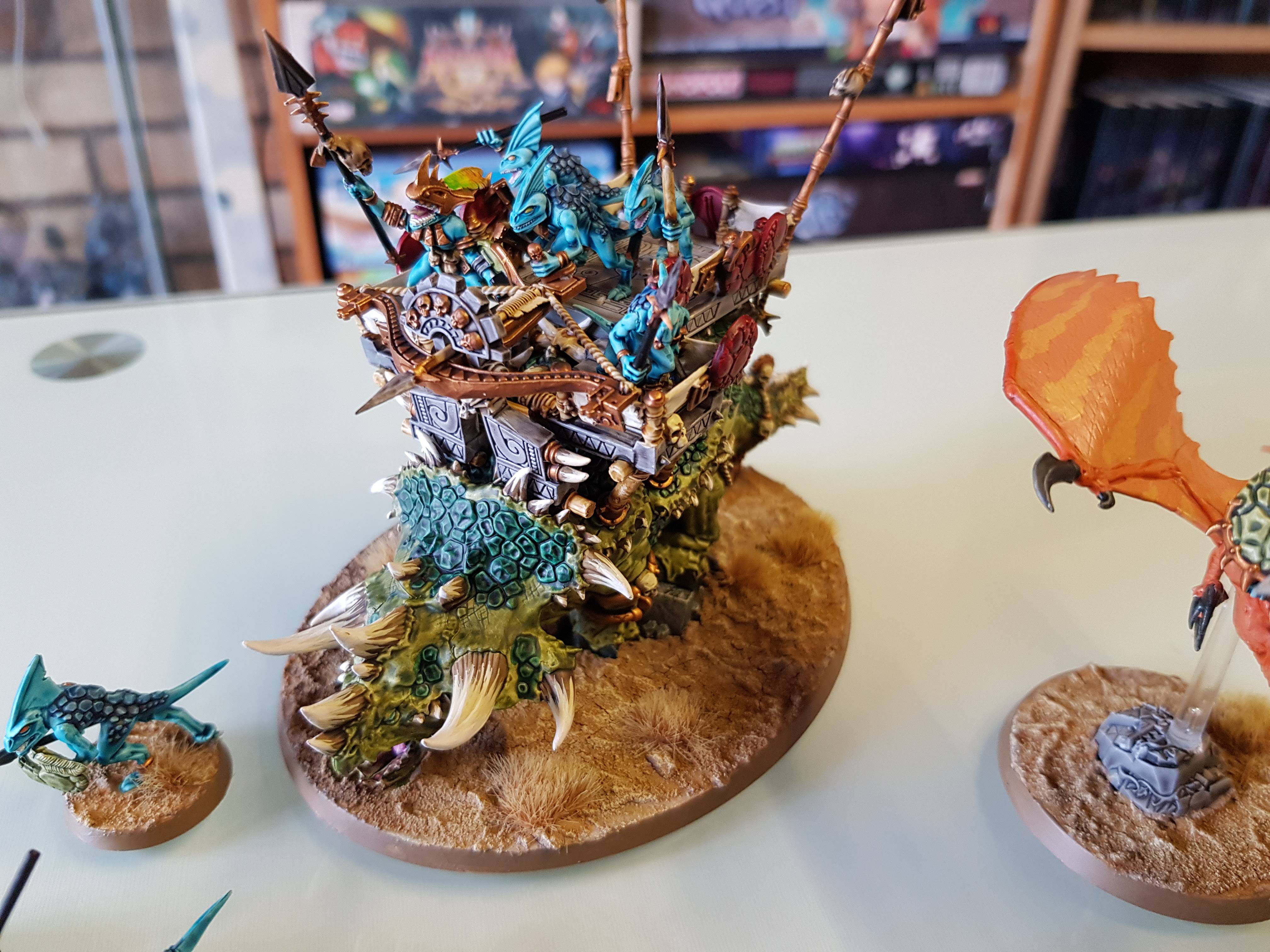 Battleline Stegadons – New Seraphon Battletome