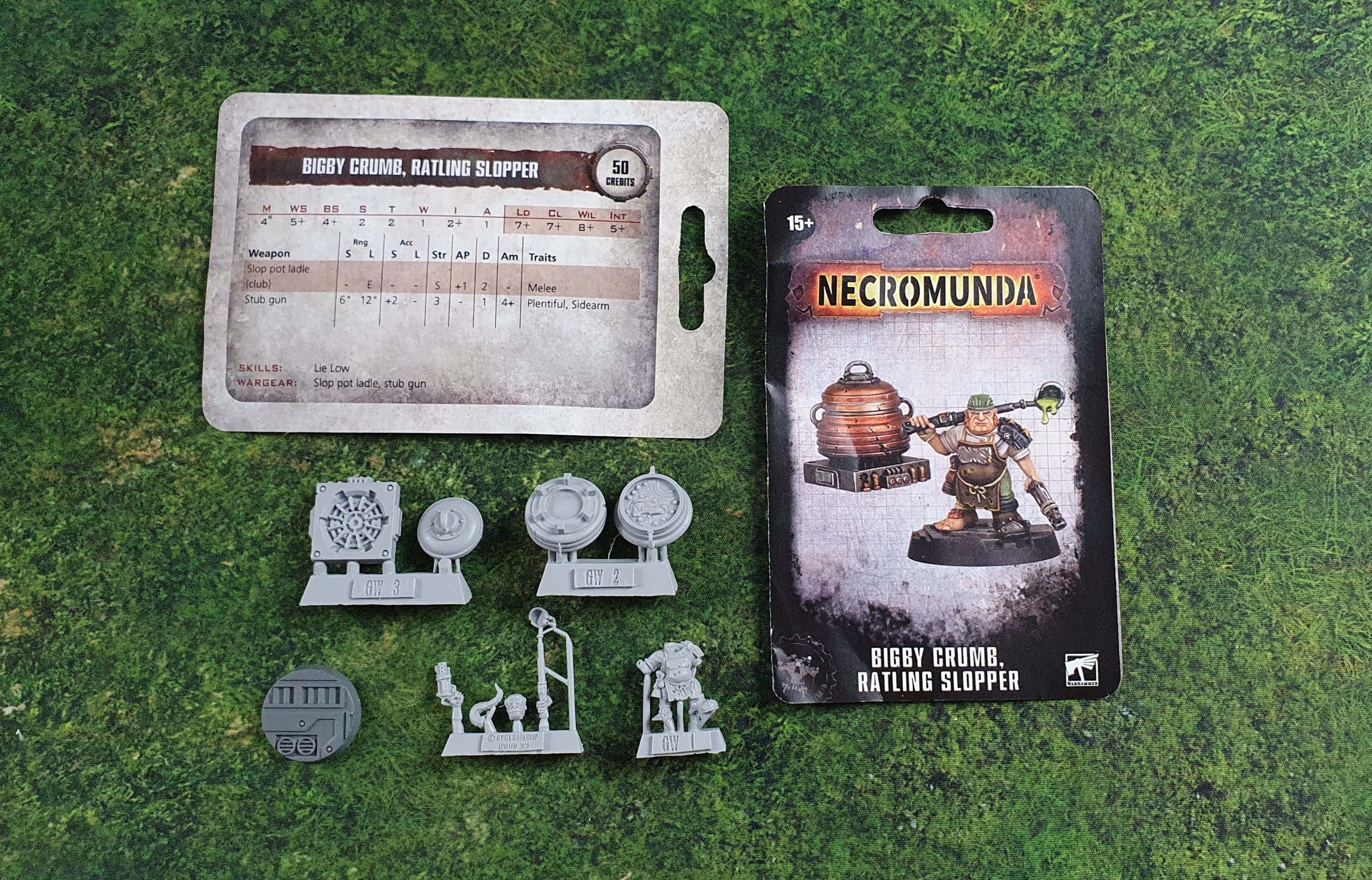 Necromunda Bigby Crumb Ratling Slopper Unboxing