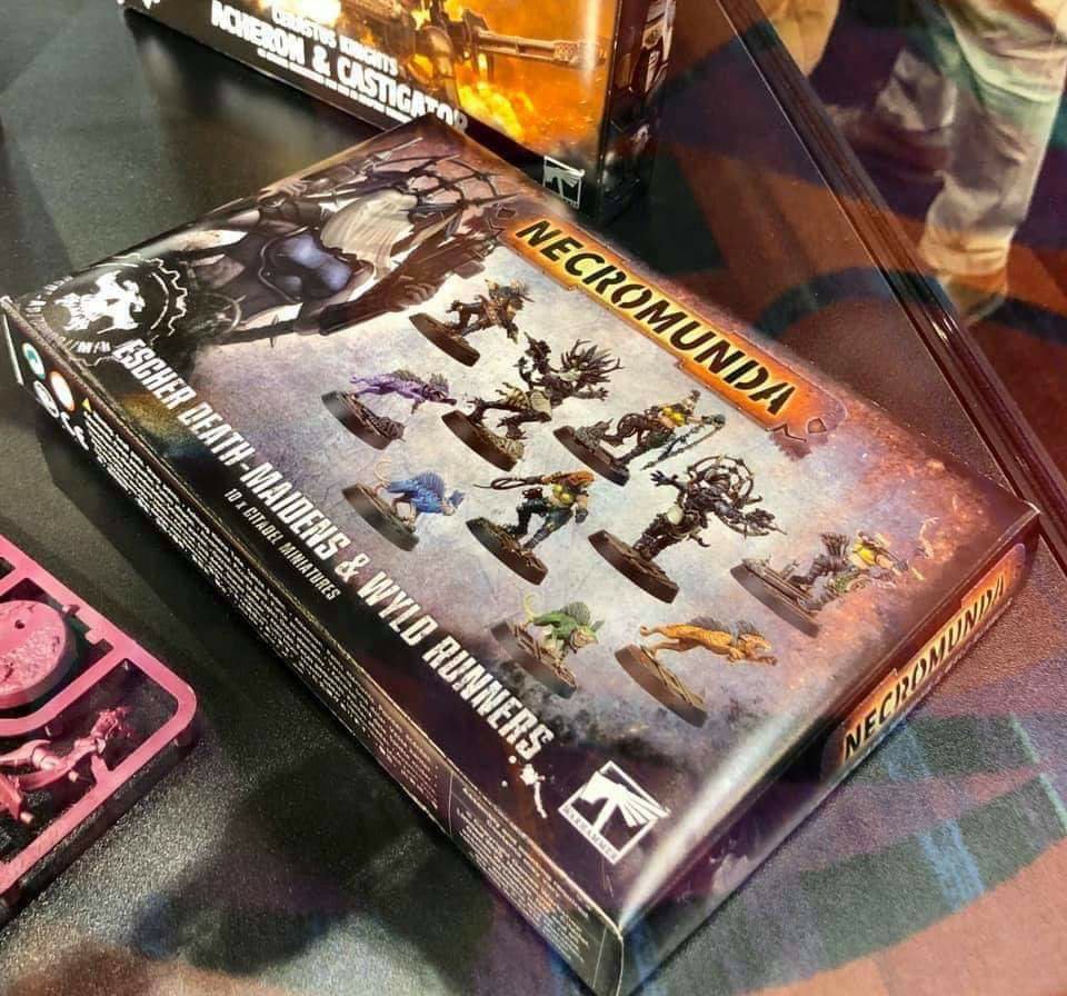 Necromunda Plastic Escher Death-Maidens & Wyld Runners Contents Confirmed