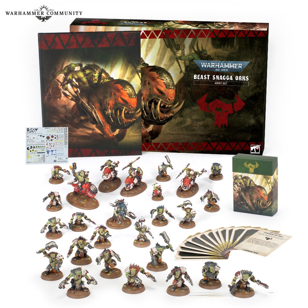 Today’s Pre Order – Beast Snagga Orks Army Set