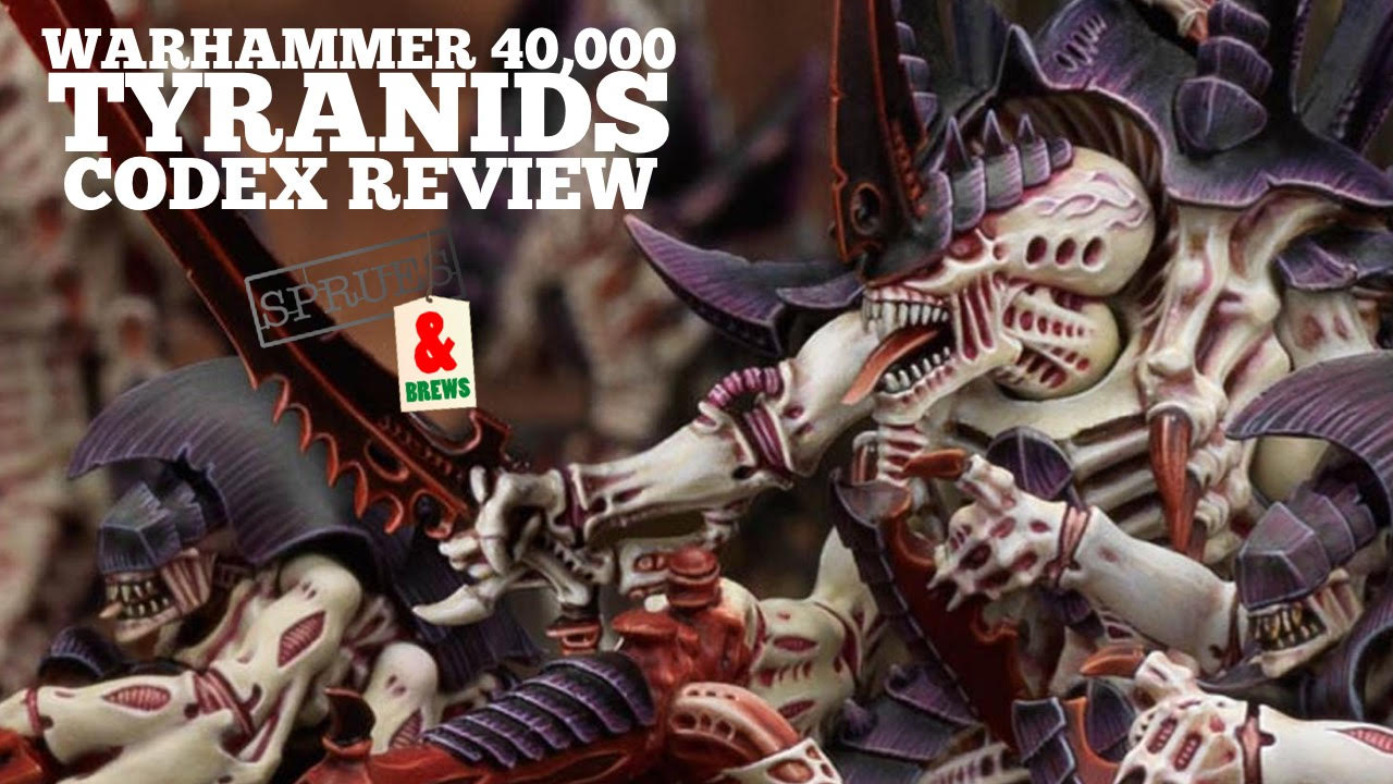 Warhammer 40,000 Tyranid New 9th Edition Codex Review & Parasite of Mortrex Unboxing
