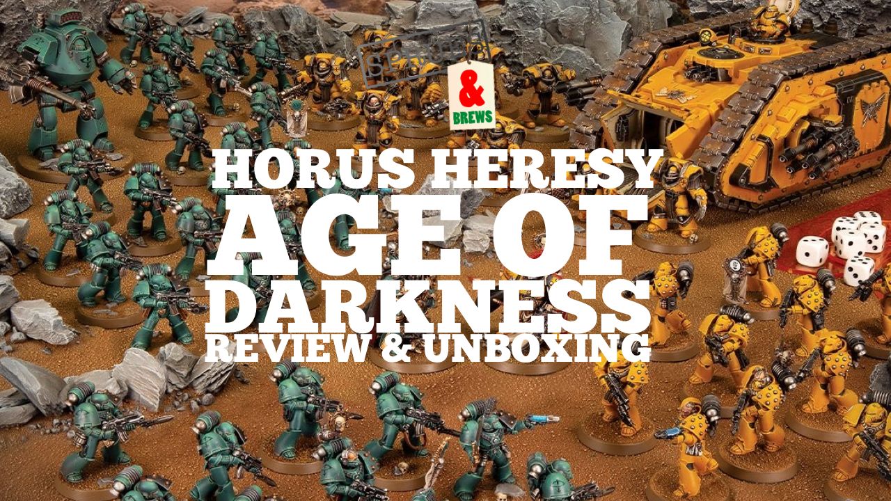 Warhammer The Horus Heresy: Age of Darkness Unboxing and Review