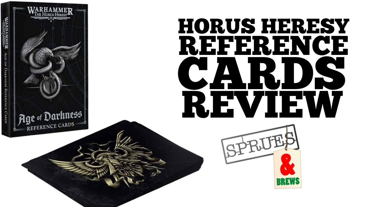 Age of Darkness Reference Cards Unboxing – Warhammer The Horus Heresy