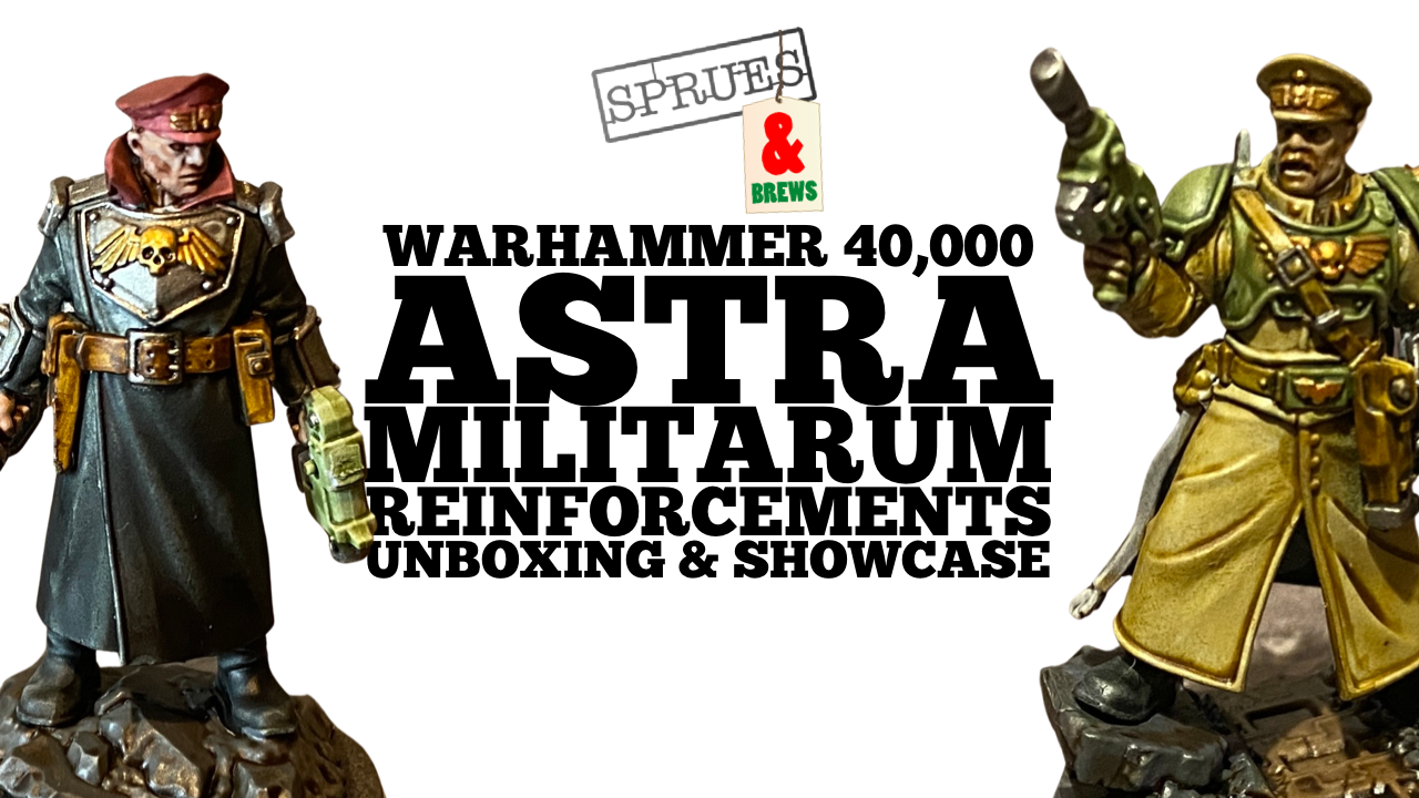 Astra Militarum | Further Reinforcements | Castellan, Commissar, Attilan Rough Riders Unboxing & Showcase