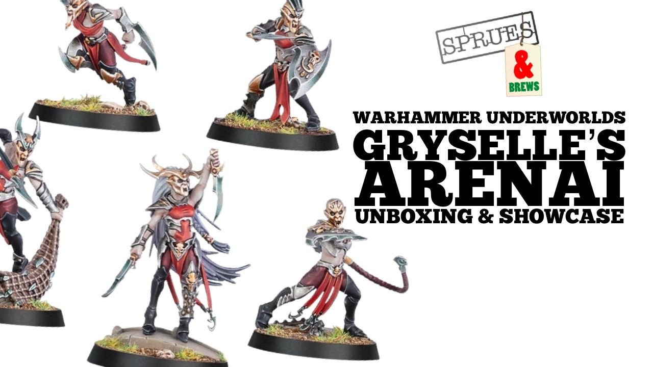 Gyselle’s Arenai and Beastbound Assault Unboxing and Review – Warhammer Underworlds Gnarlwood