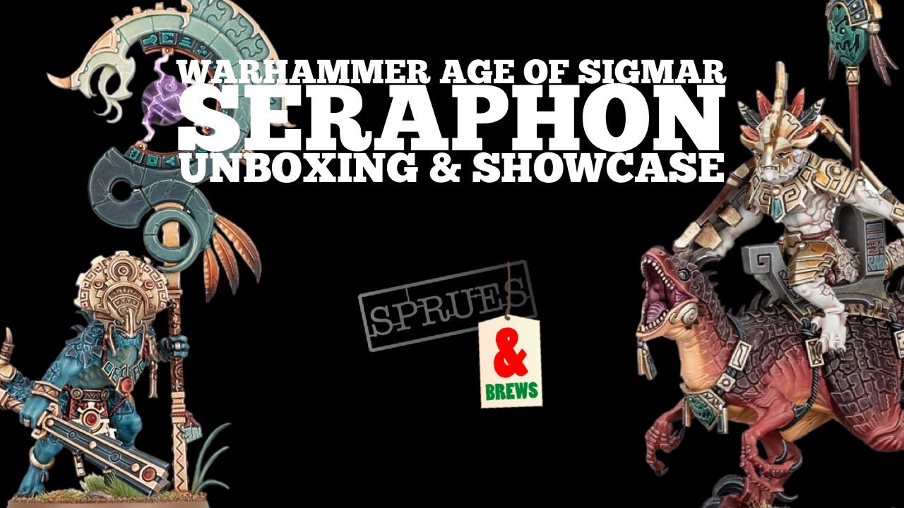 Seraphon Range Unboxing – Warhammer Age of Sigmar