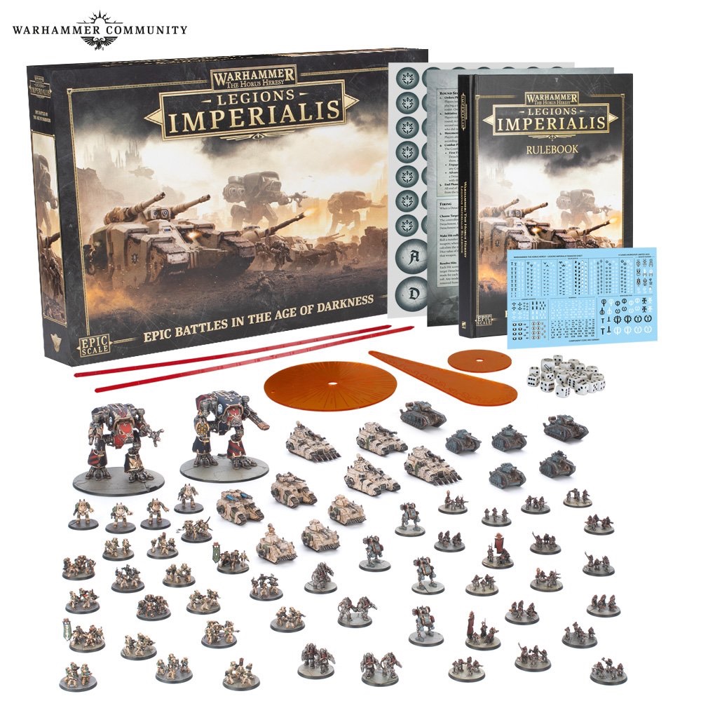 Next Week’s Preorders: EPIC Returns! (I mean The Horus Heresy – Legions Imperialis)