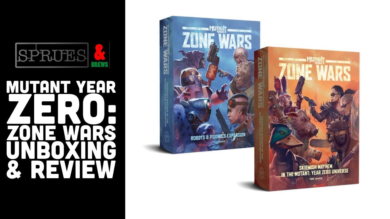 Mutant Year Zero – Zone Wars Unboxing and Review