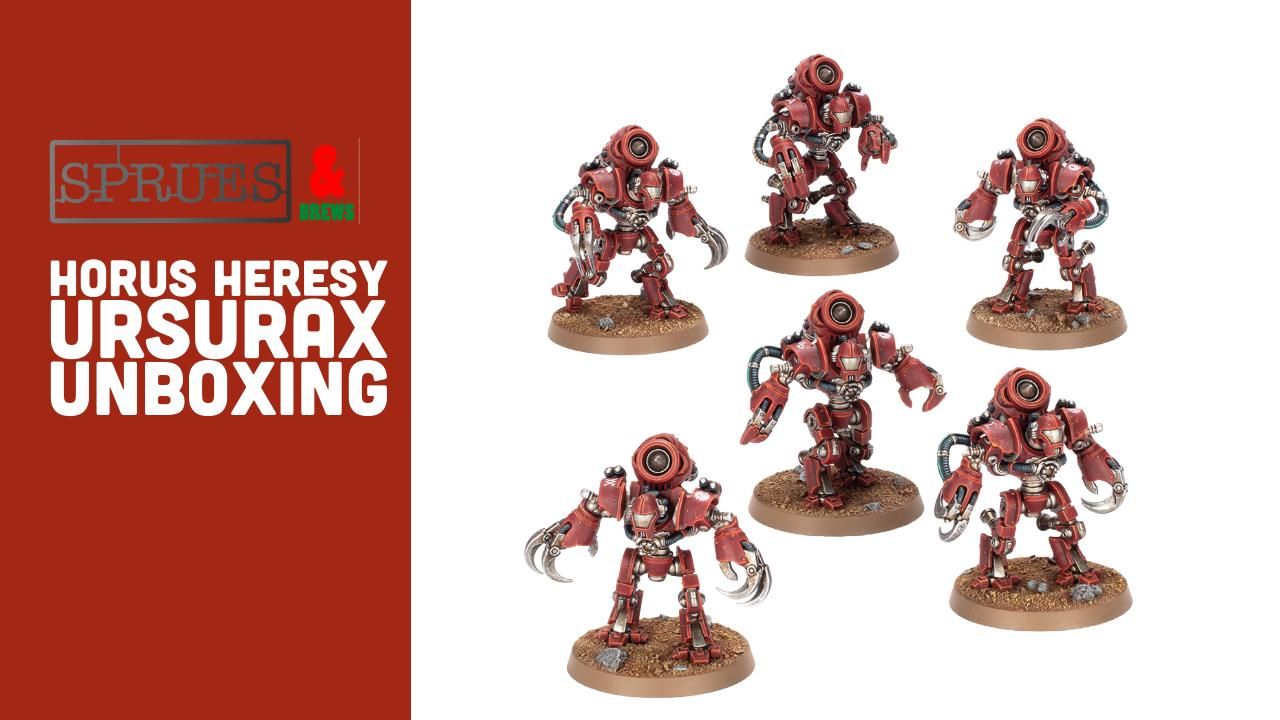 Mechanicum Ursarax Unboxing and Review – Warhammer The Horus Heresy
