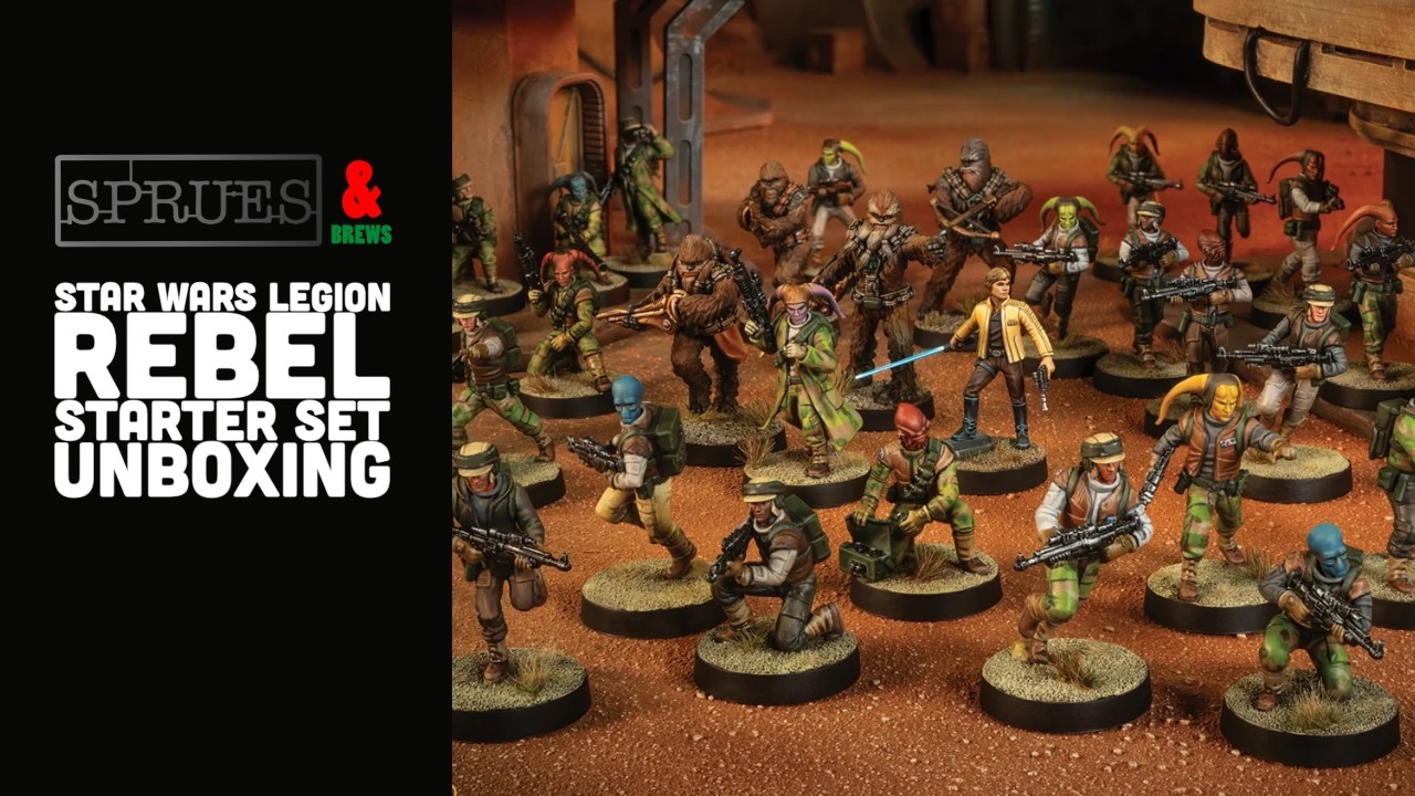 Rebel Alliance Starter Set Unboxing & Review | Star Wars Legion