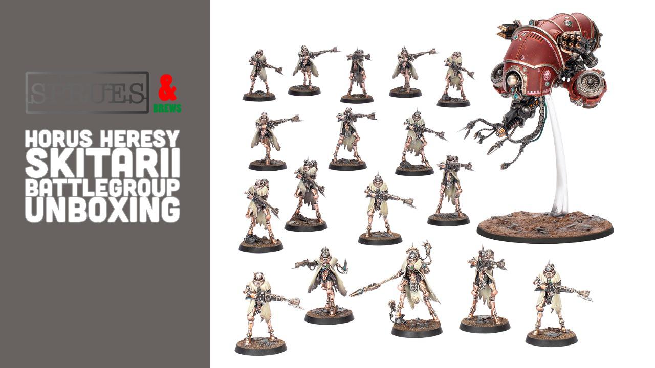 Skitarii Battle Group Unboxing and Review – Warhammer The Horus Heresy