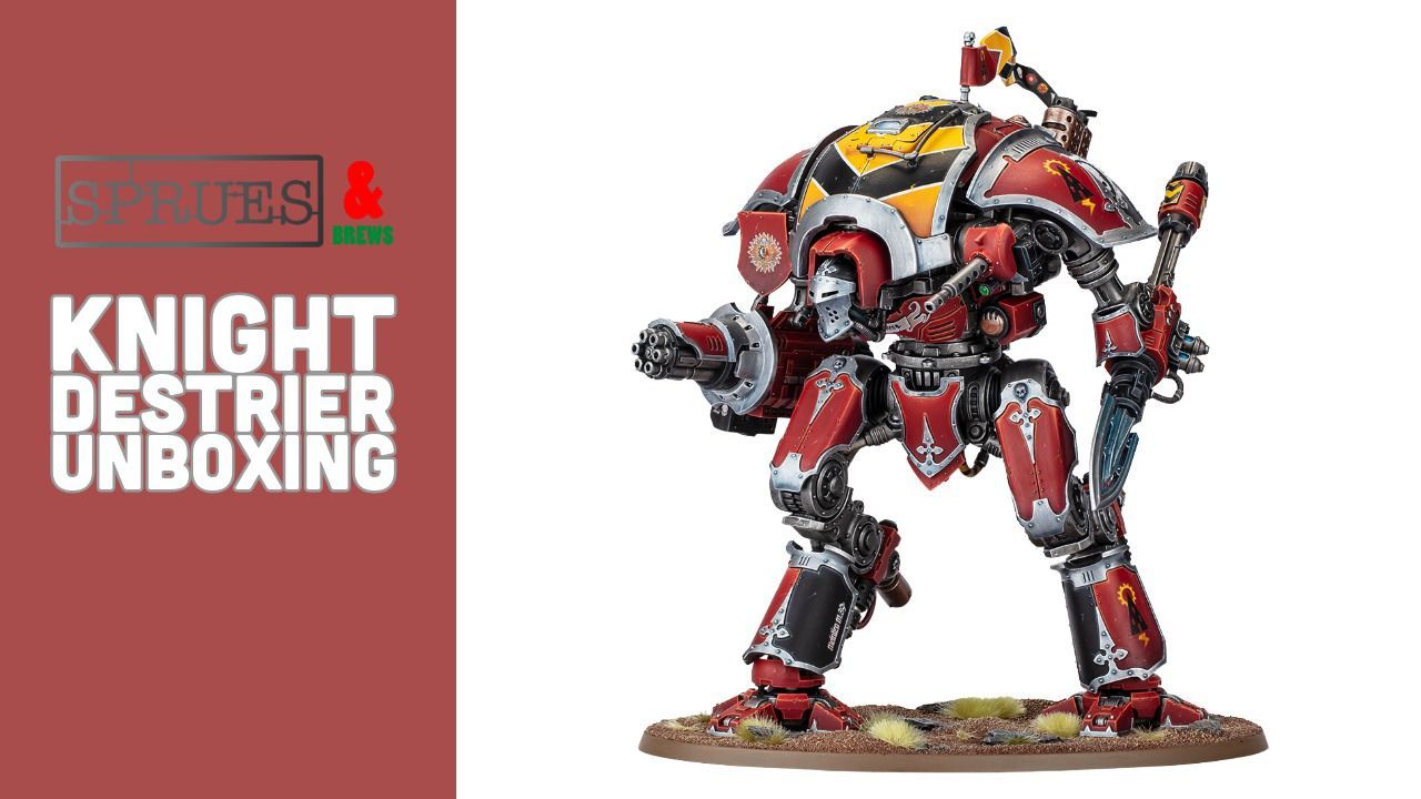 Imperial Knight Destrier Unboxing and Review