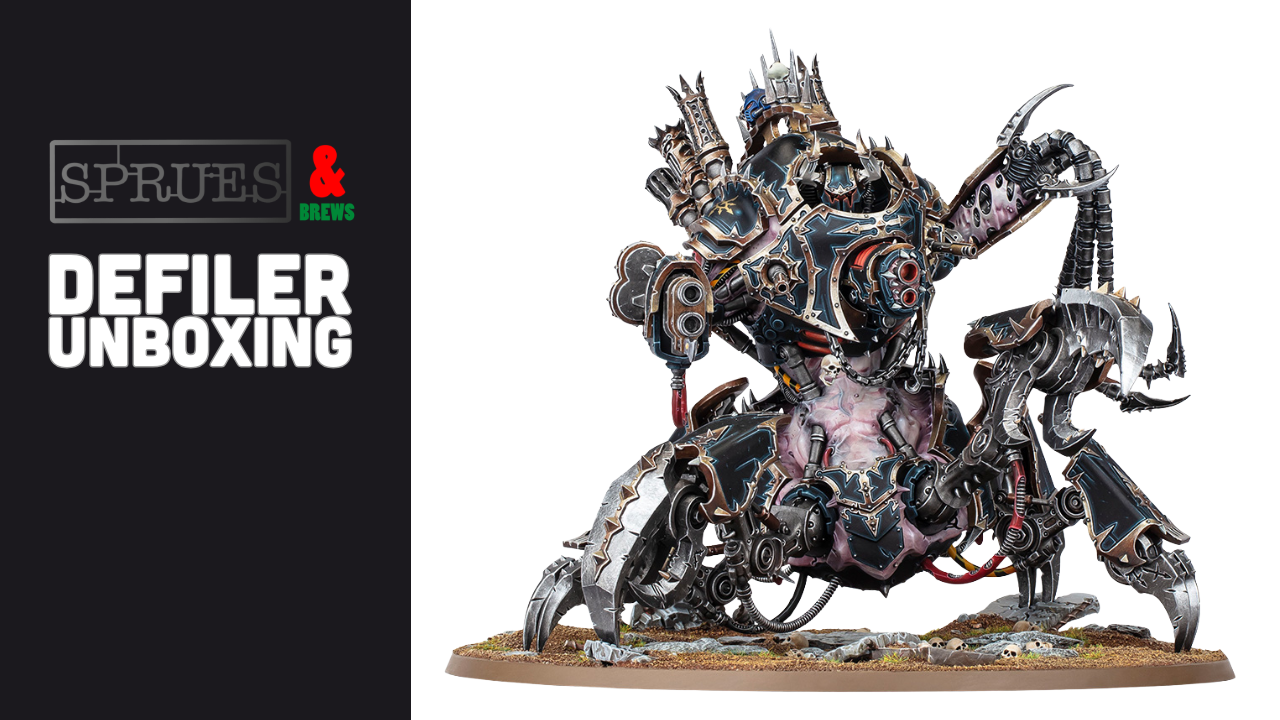 Defiler Unboxing | Warhammer 40k Chaos Space Marines