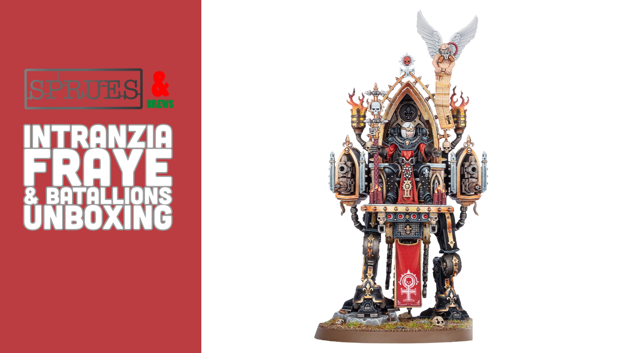 Intranzia Fraye & New Battalions Unboxing | Warhammer 40k Armageddon