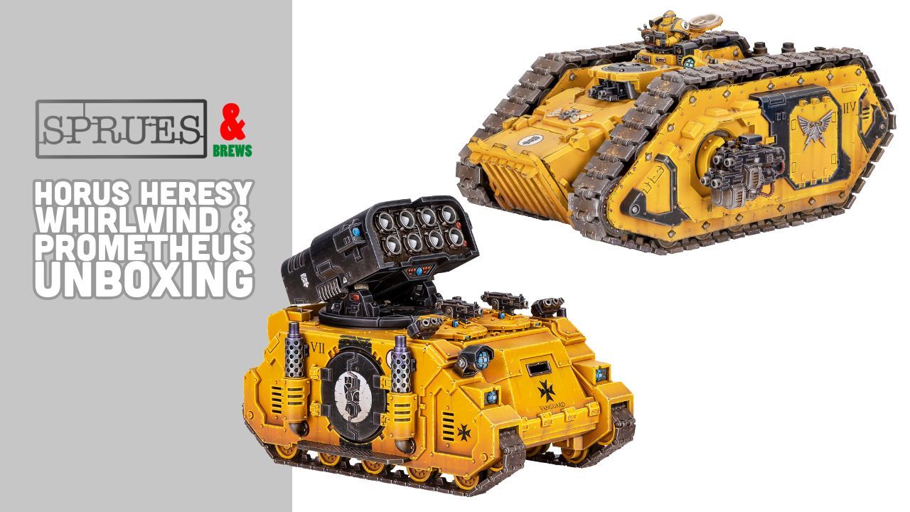Whirlwind and Spartan Prometheus Review – Warhammer The Horus Heresy