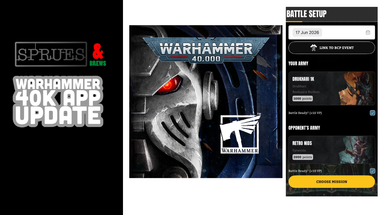 Warhammer 40k App Updated for 11th Edition | New Points, Battle Tracker