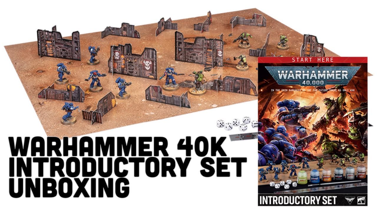 Warhammer 40,000 Introductory Set Unboxing & Review – 40k 11th Edition