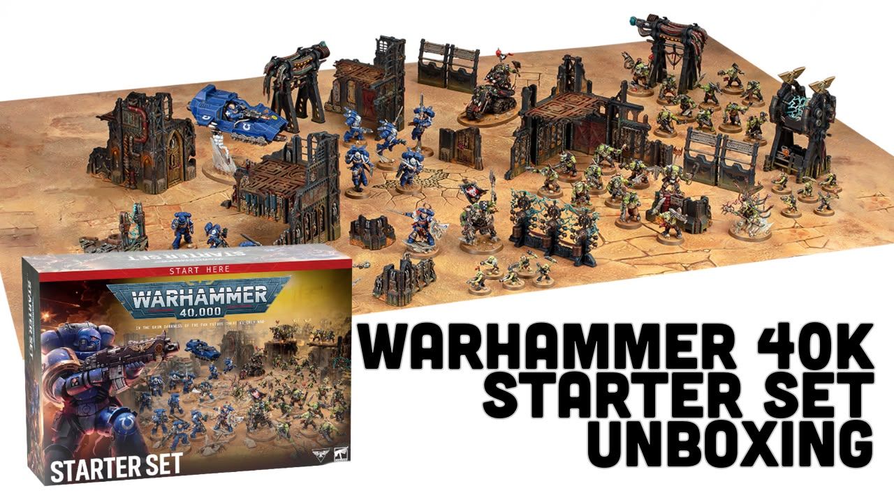 Warhammer 40,000 Starter Set Unboxing and Review – 40k 11th Edition
