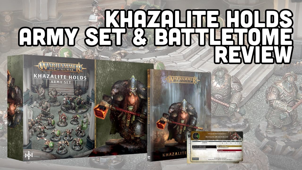 Khazalite Holds Army Set and Battletome Review – Warhammer Age of Sigmar