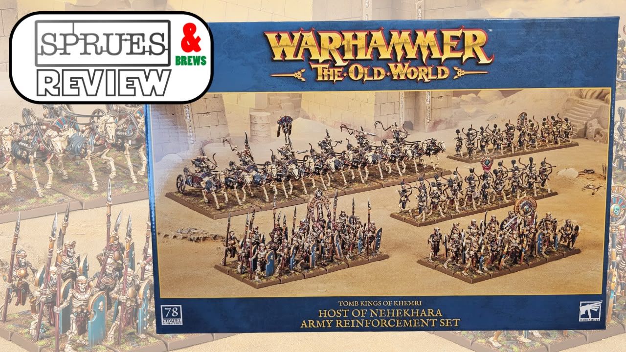 Host of Nehekhara Army Reinforcement Set Review – Warhammer The Old World